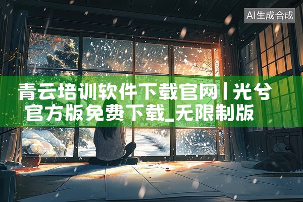 青云培训软件下载官网